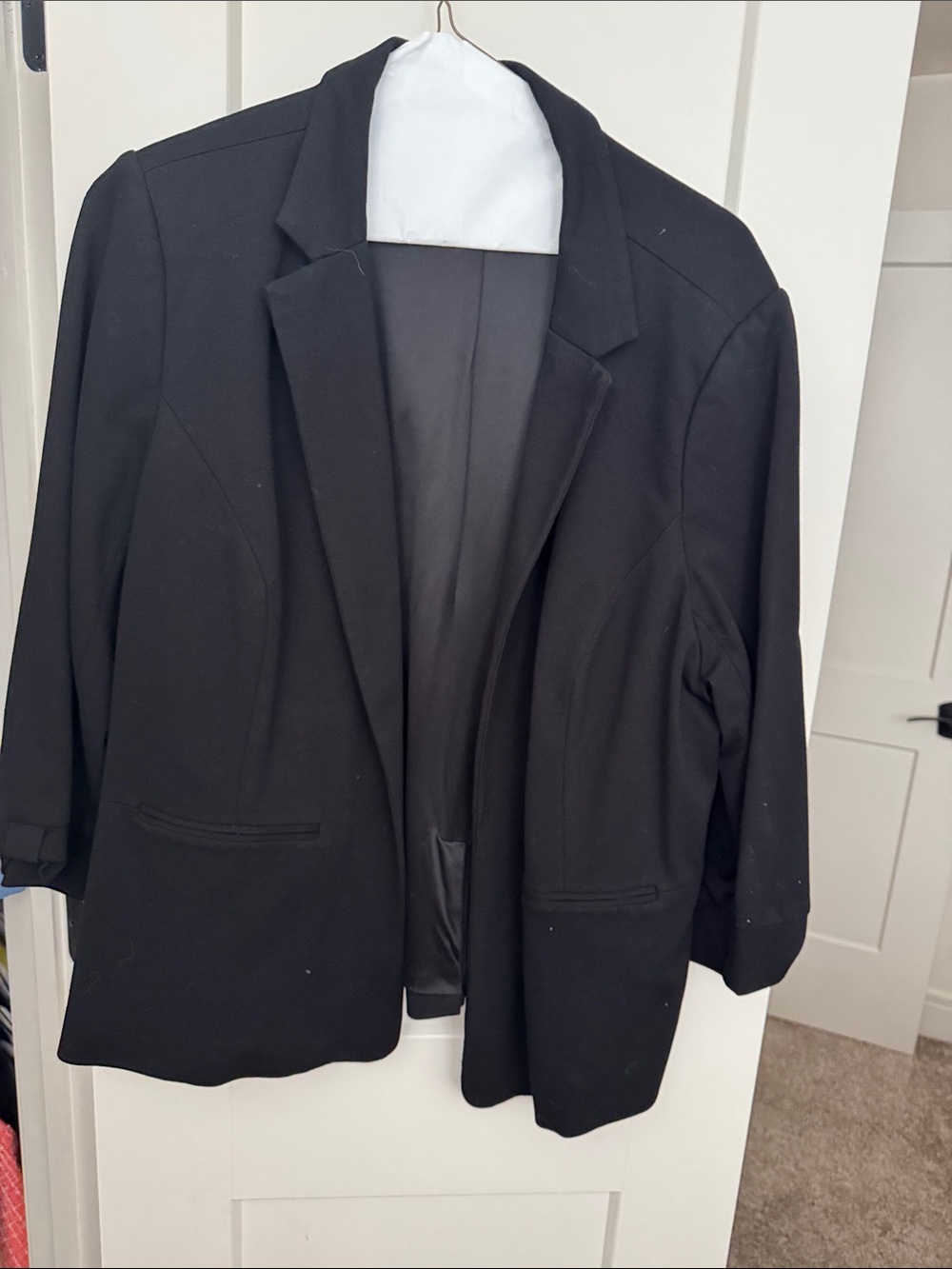 Classic Black Women's Blazer Jacket
